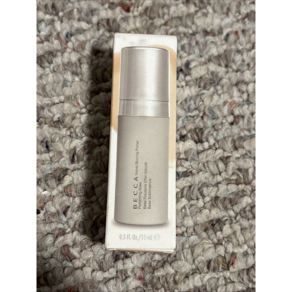 NEW BECCA VELVET BLURRING PRIMER - APRICOT HAZE (NIB/.5oz/15ml/Travel Size)